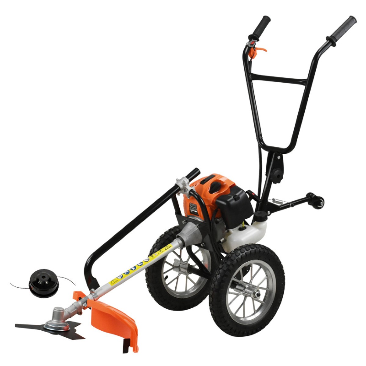 Kraft Θαμνοκοπτικό Βενζινοκίνητο Τροχήλατο 62cc - 691061